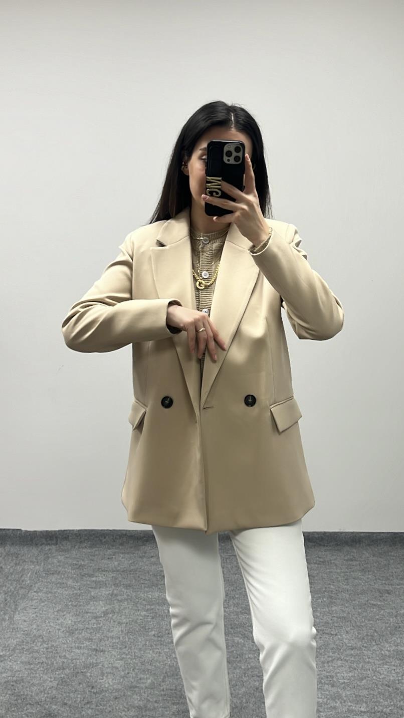 MARKA TAŞ KRUVAZE BLAZER
