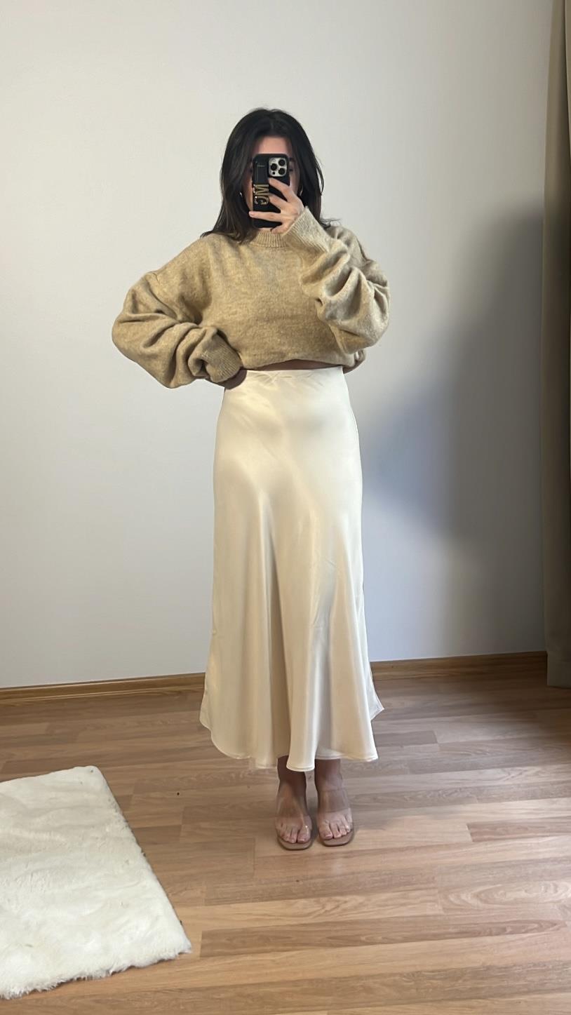 MARKA TAŞ MİDİ SATEN ETEK