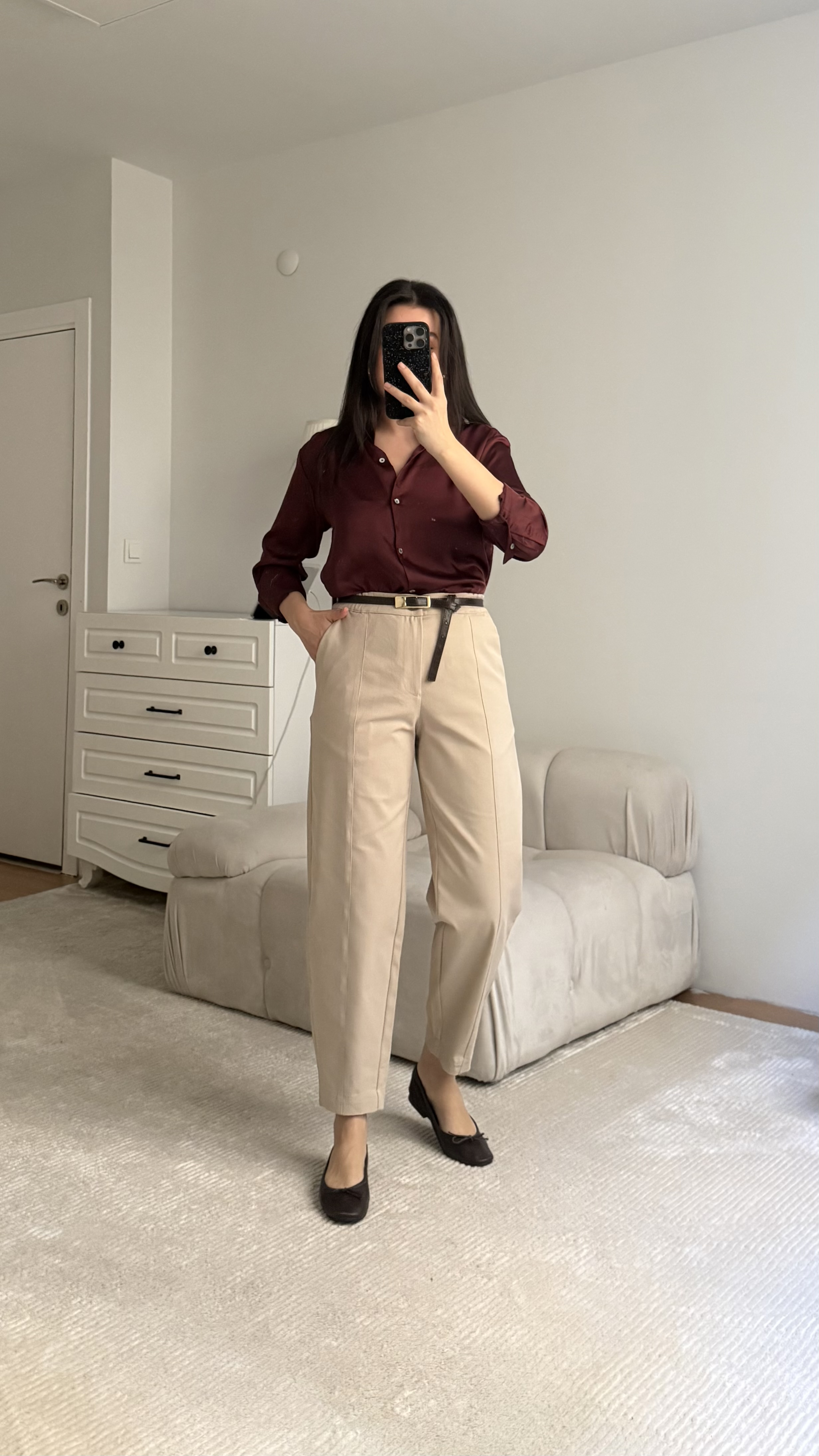 Marka Vizon Havuç Model Yüksek Bel Pantolon