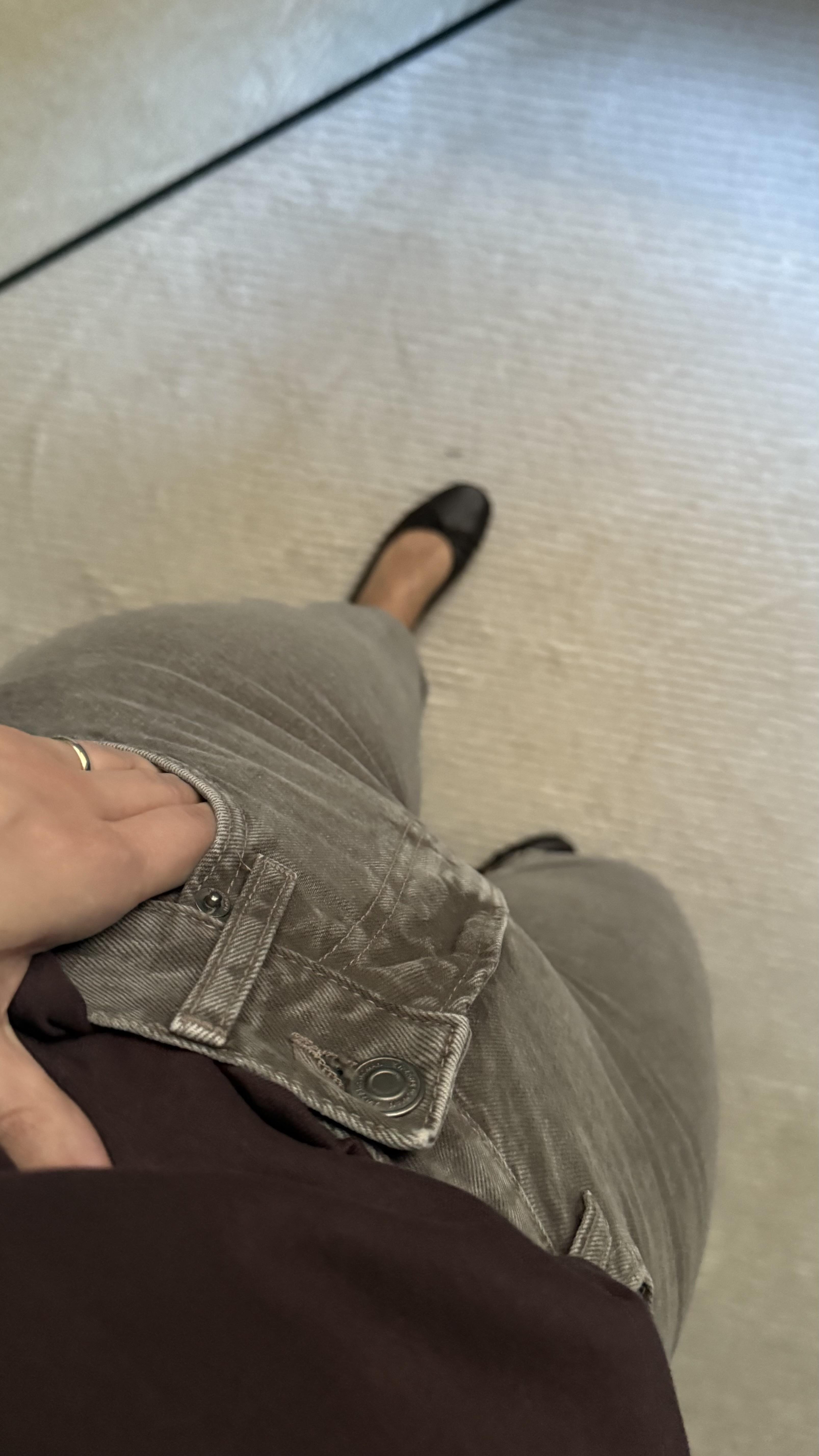 Marka Yıkamalı Kahve Straight Jean