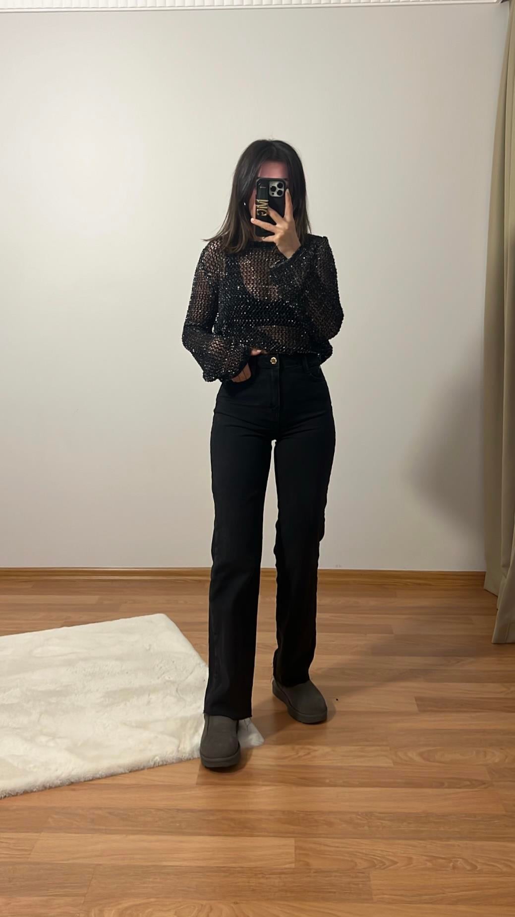 MARKA Z SİYAH STRAIGHT JEAN