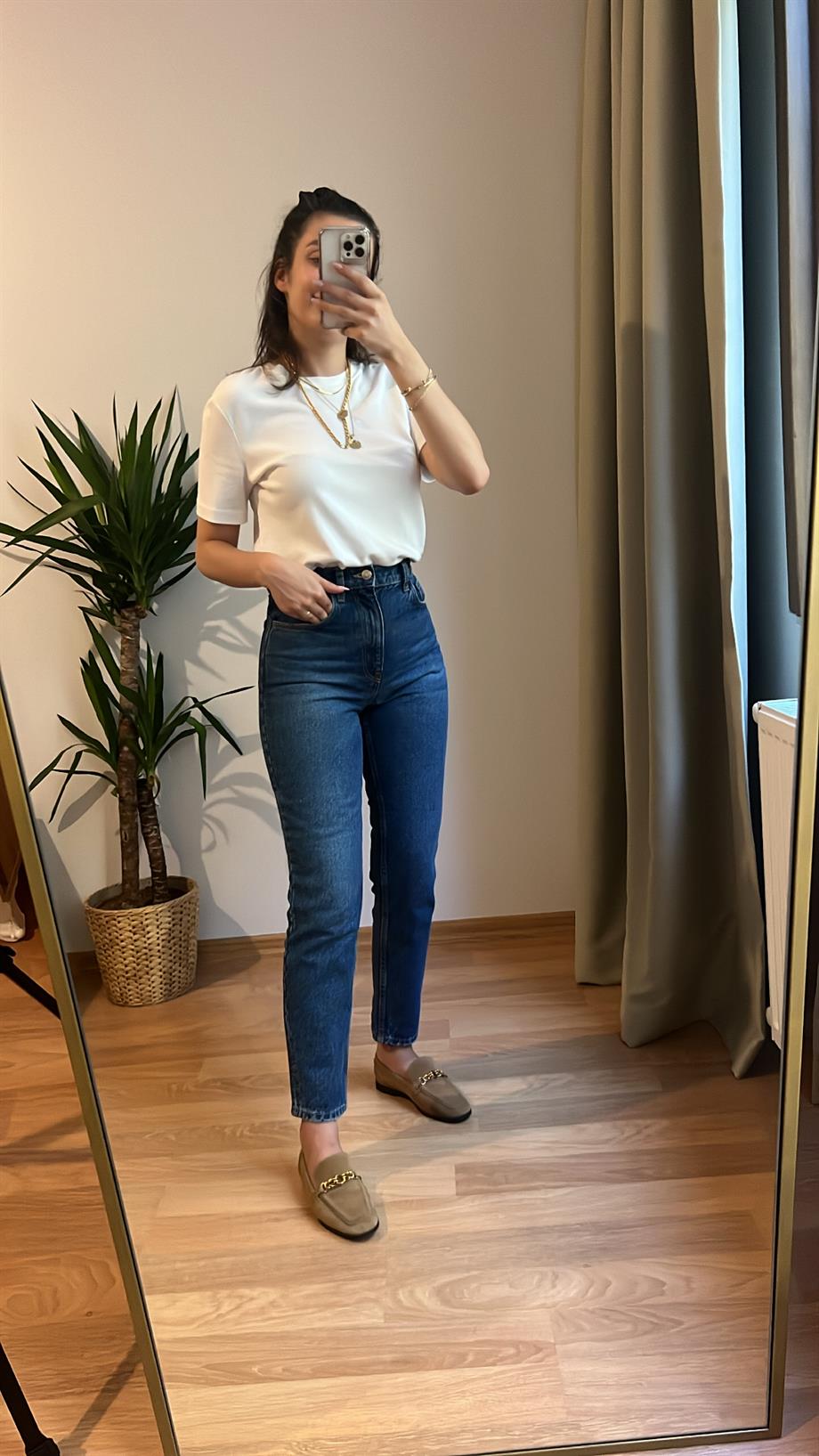 MNG YÜKSEK BEL MOM-FIT JEAN