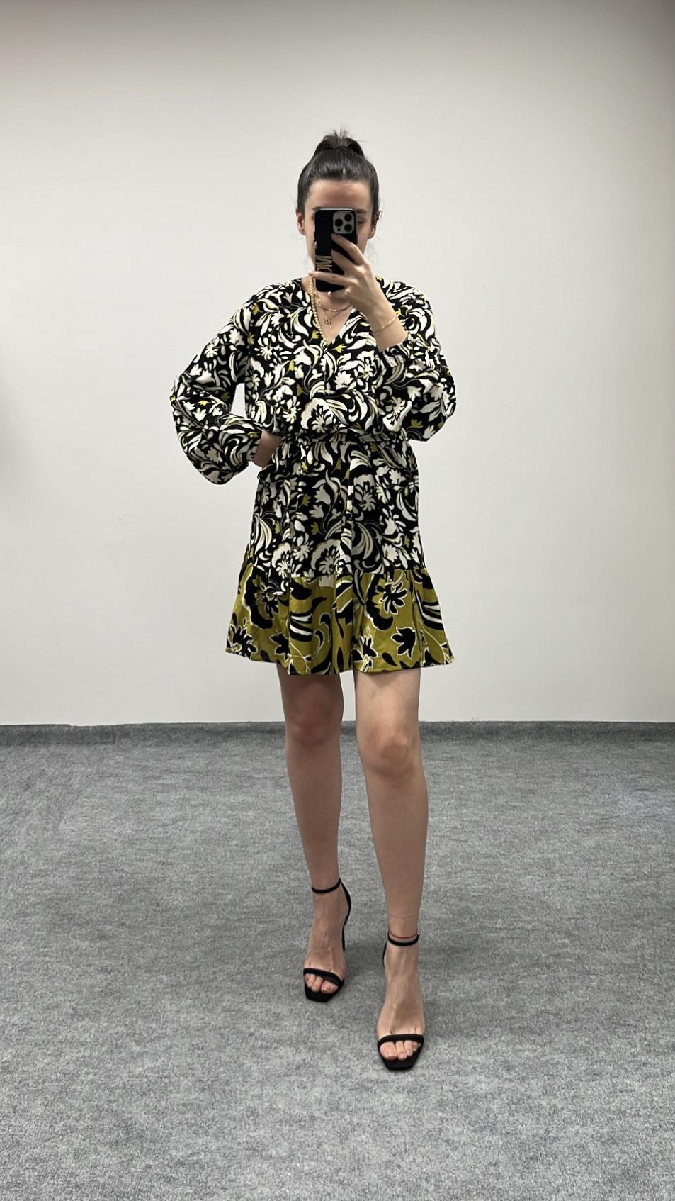 NEX DESENLİ ELBİSE