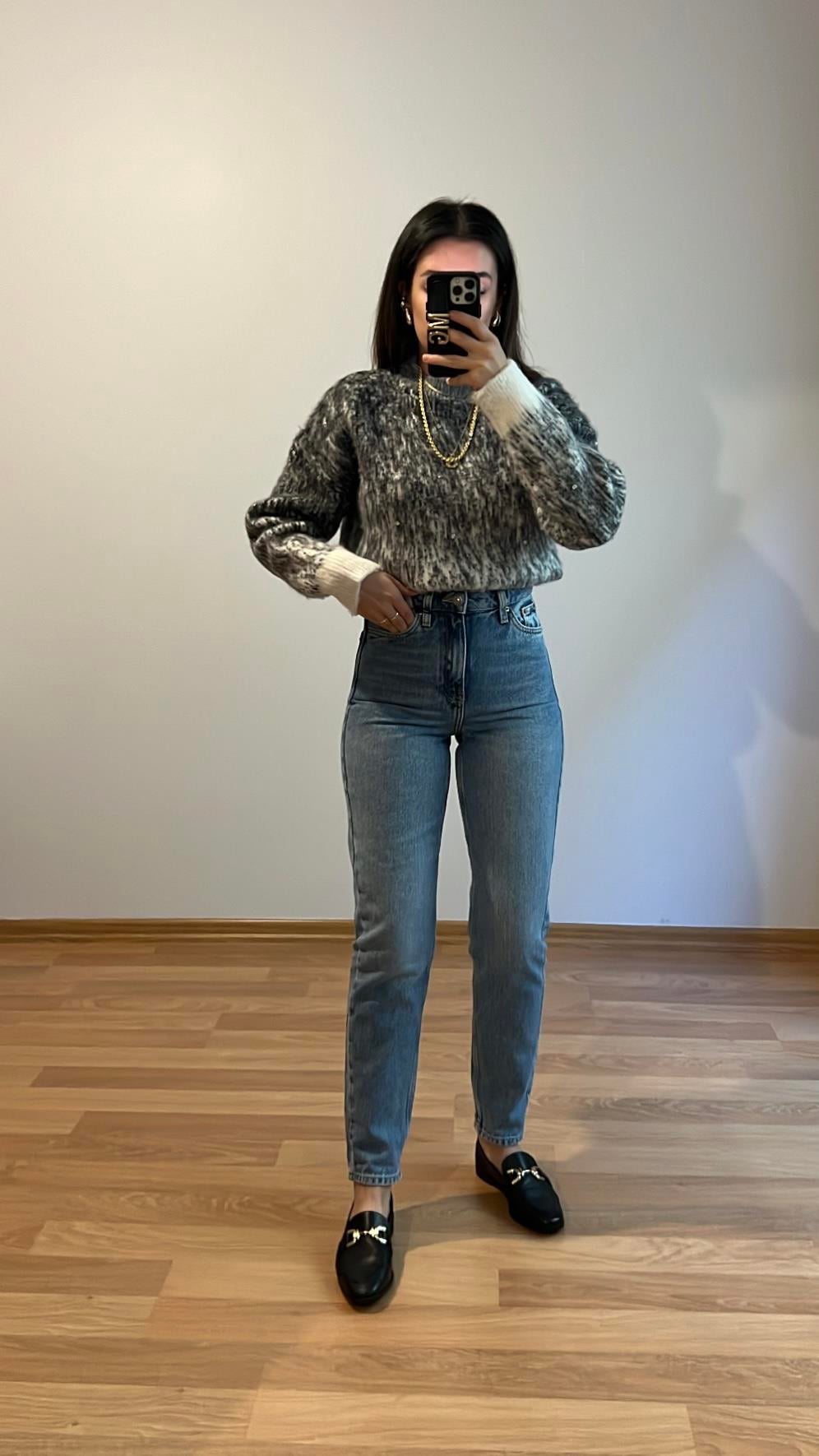 SHOP MAVİ MOM FIT JEAN