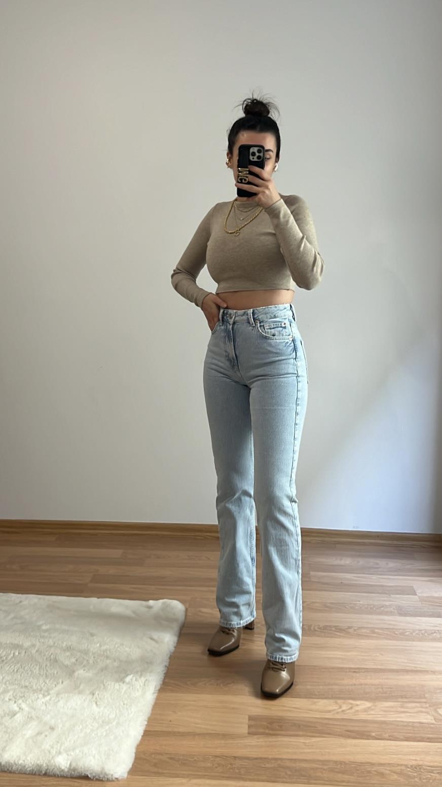 STAR AÇIK MAVİ STRAIGHT FIT JEAN