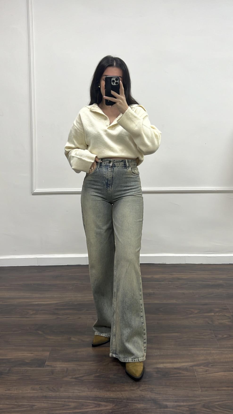 Star Eskitmeli Vintage Wide Leg Jean