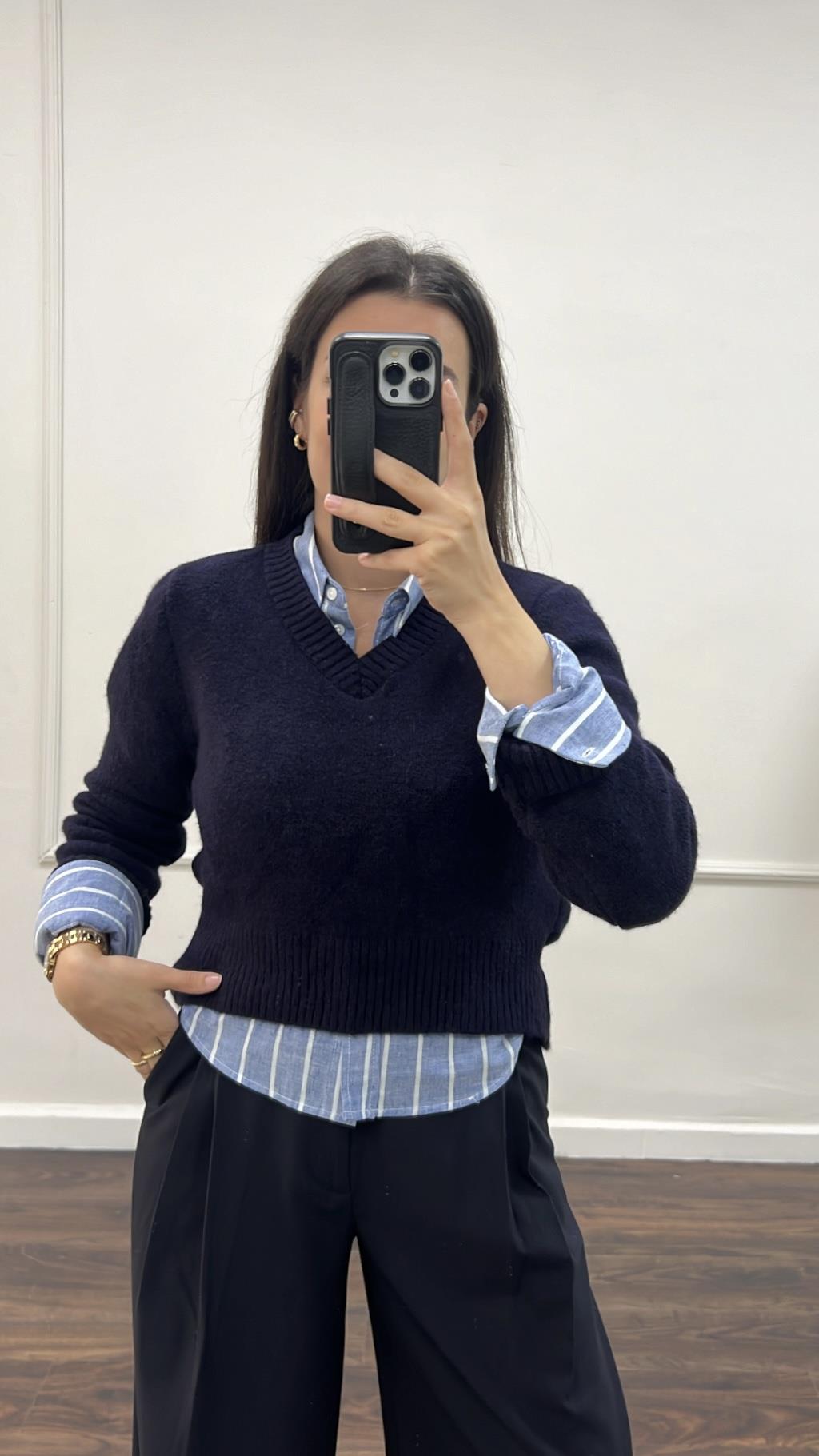 Star Laci Crop Triko Kazak