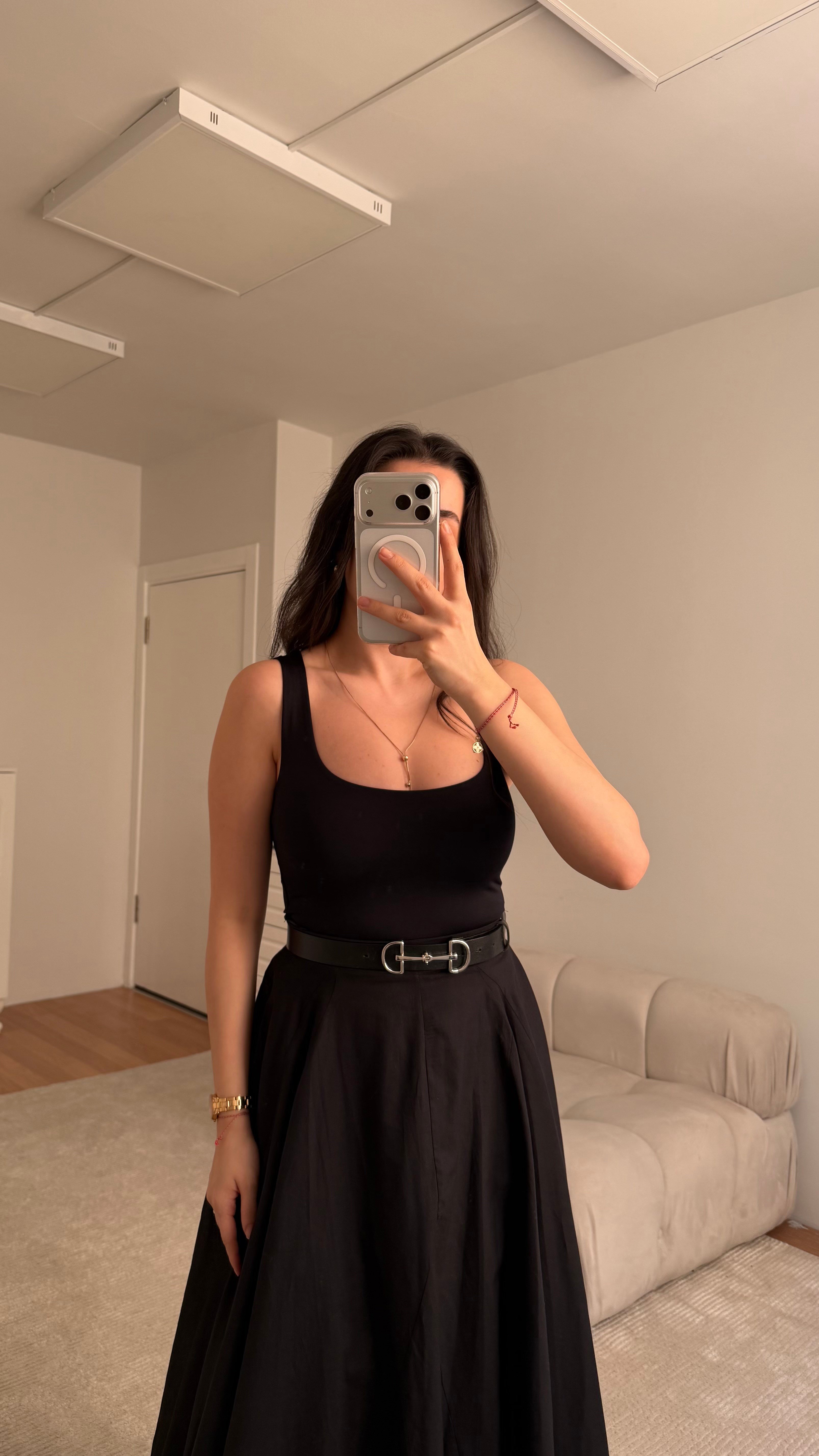 Star Siyah Kare Yaka Body 