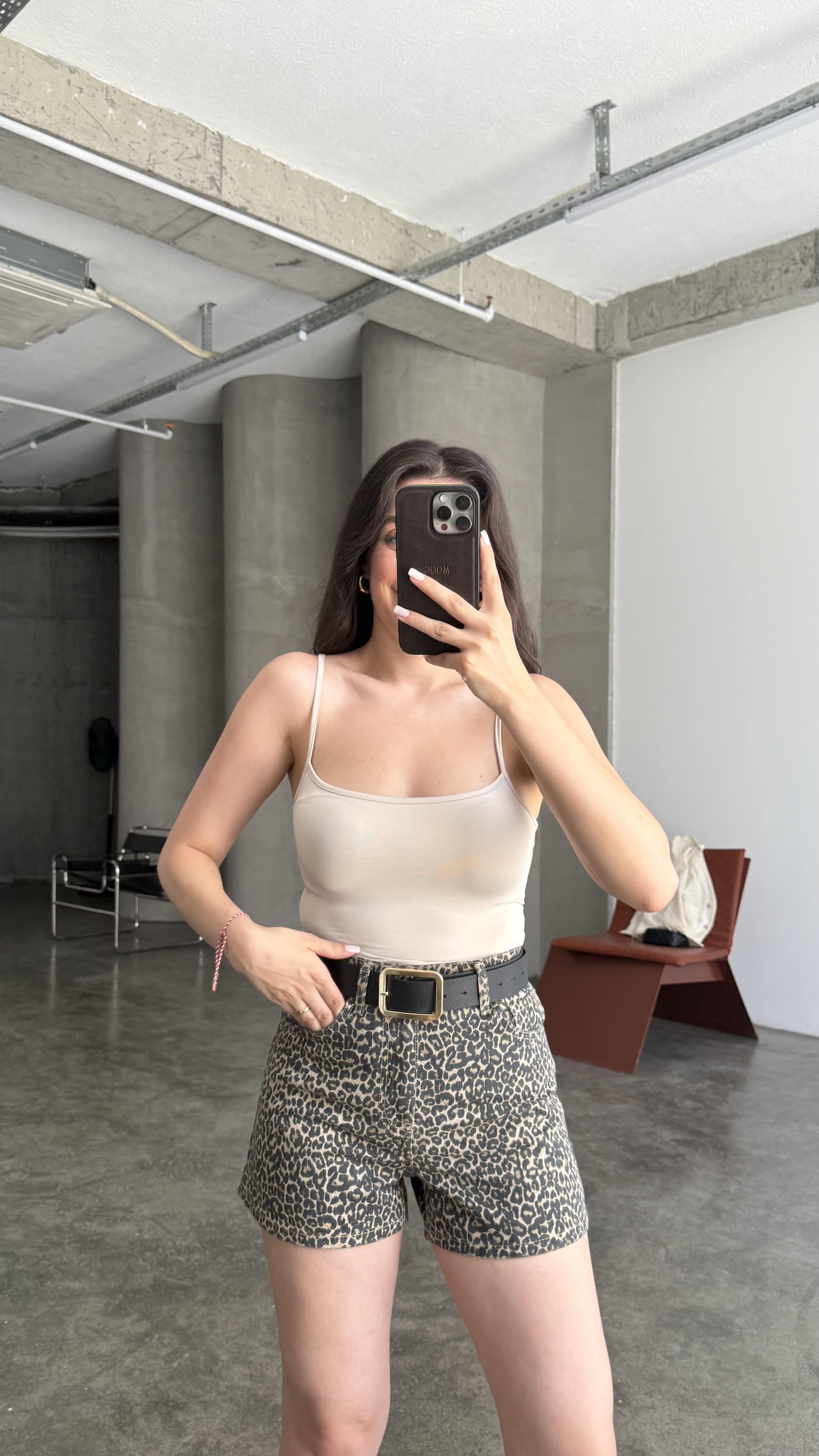 STAR Taş İp Askılı Crop