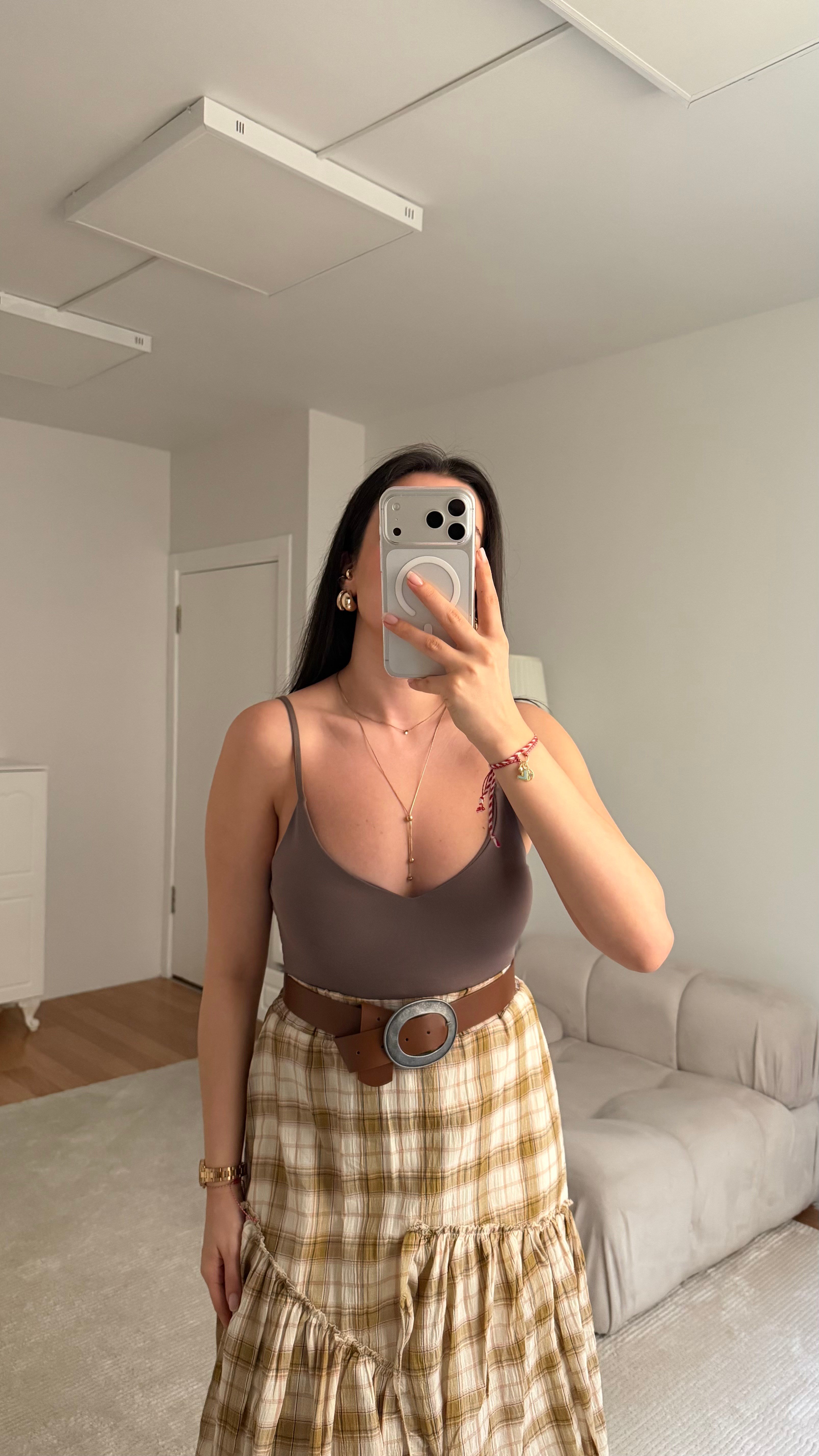 Star Vizon V Yaka Askılı Body Suit