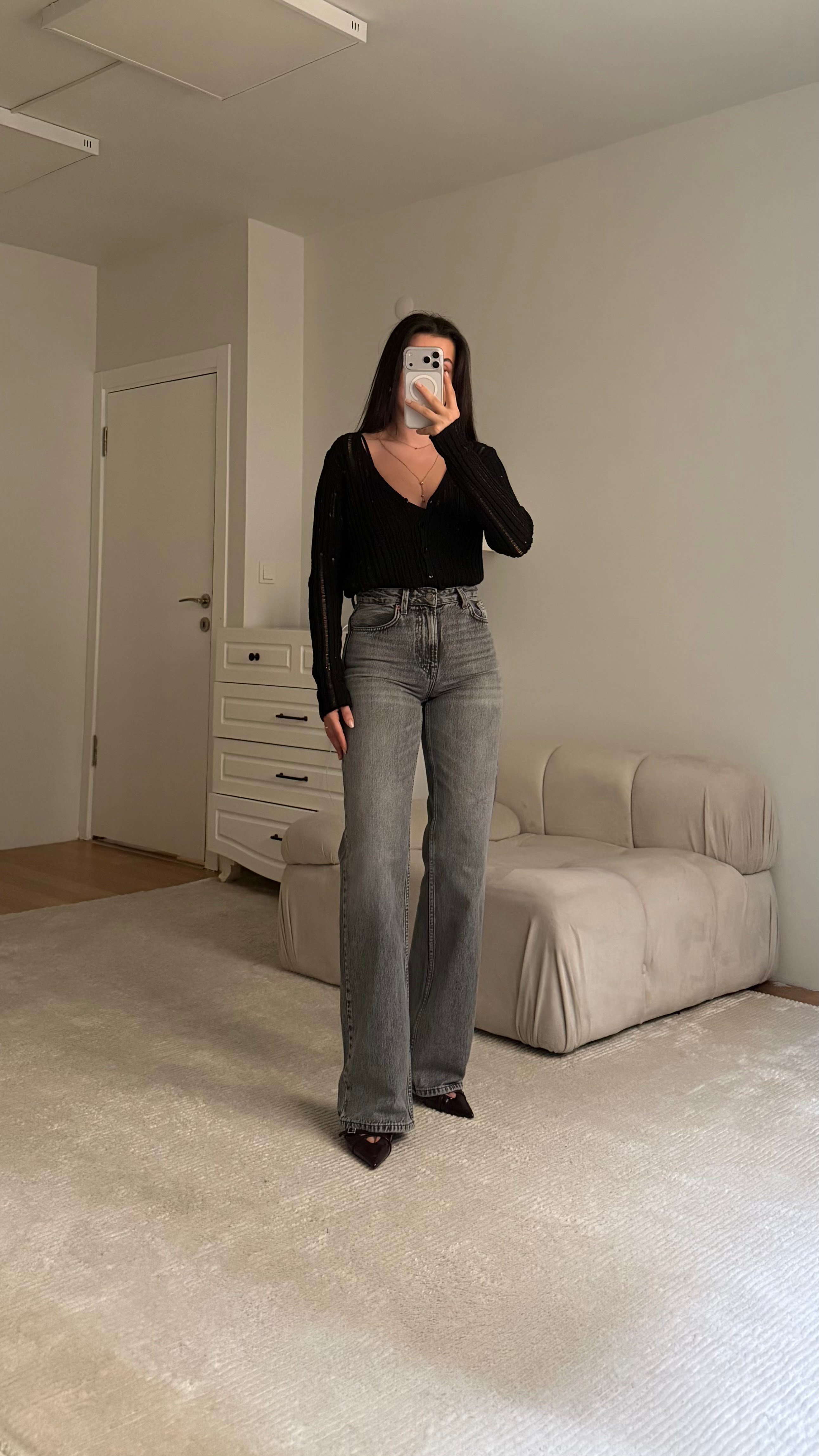 Star Yıkamalı Füme Düz Kesim Jean 