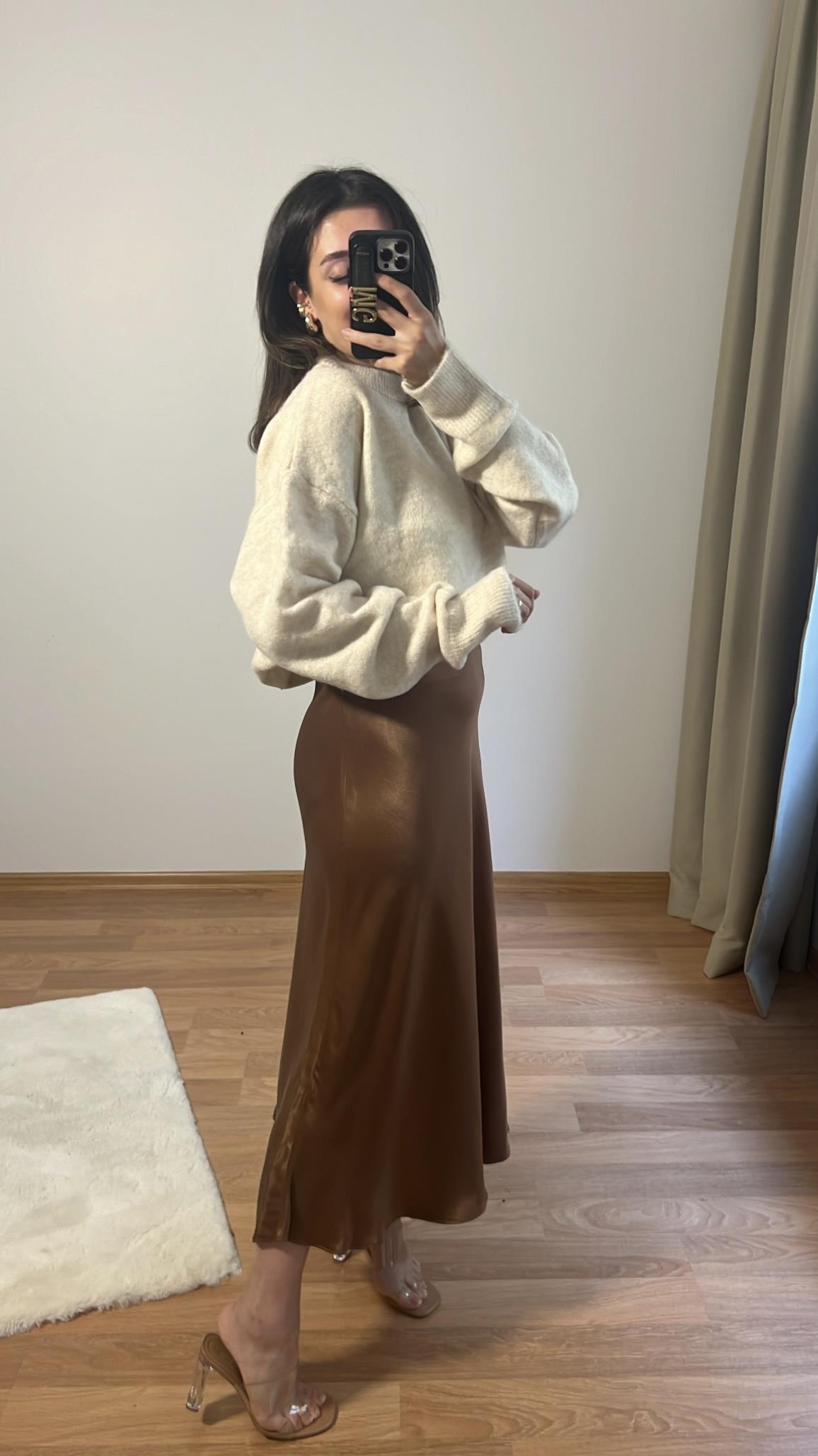 TAŞ YUMUŞAK ÖRGÜ KAZAK