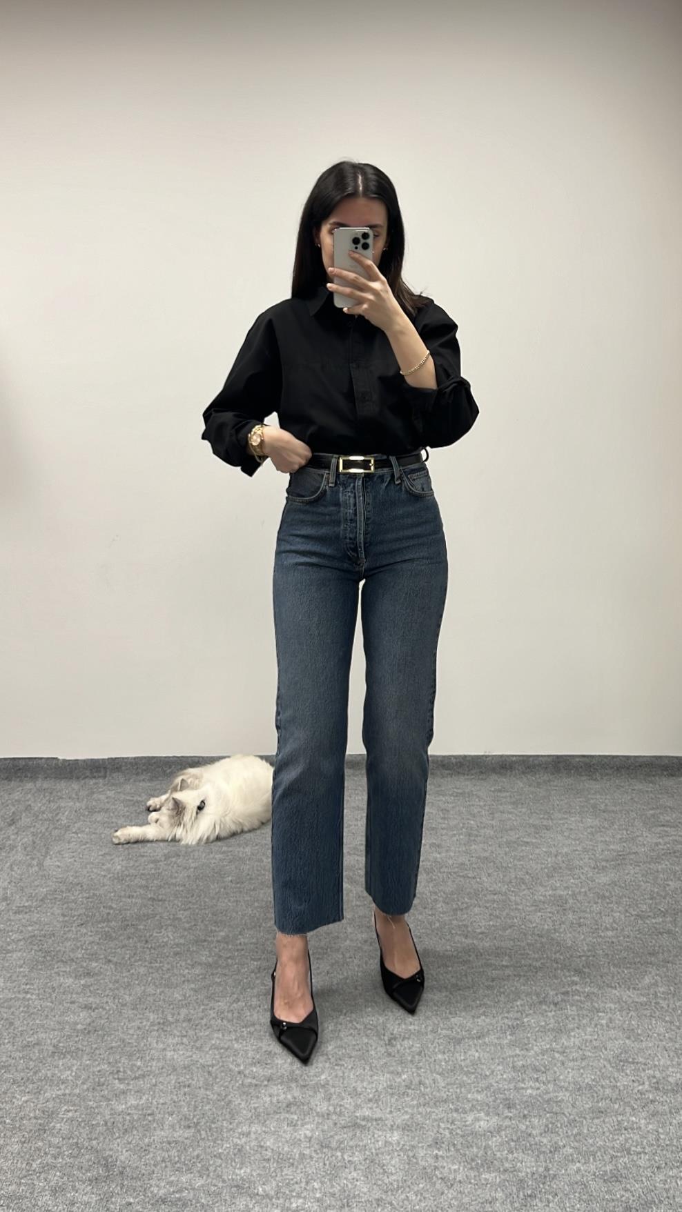 VİCTORİA LAZER KESİM STRAIGHT JEAN