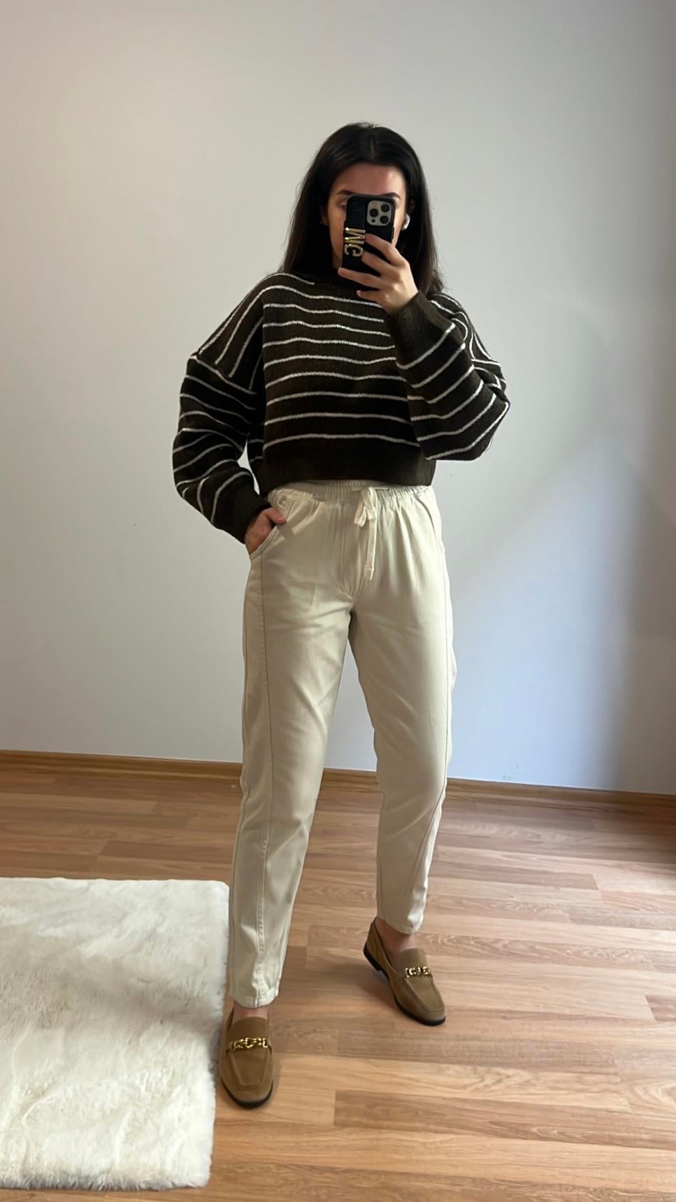 WRANG BEJ JOGGER PANTOLON