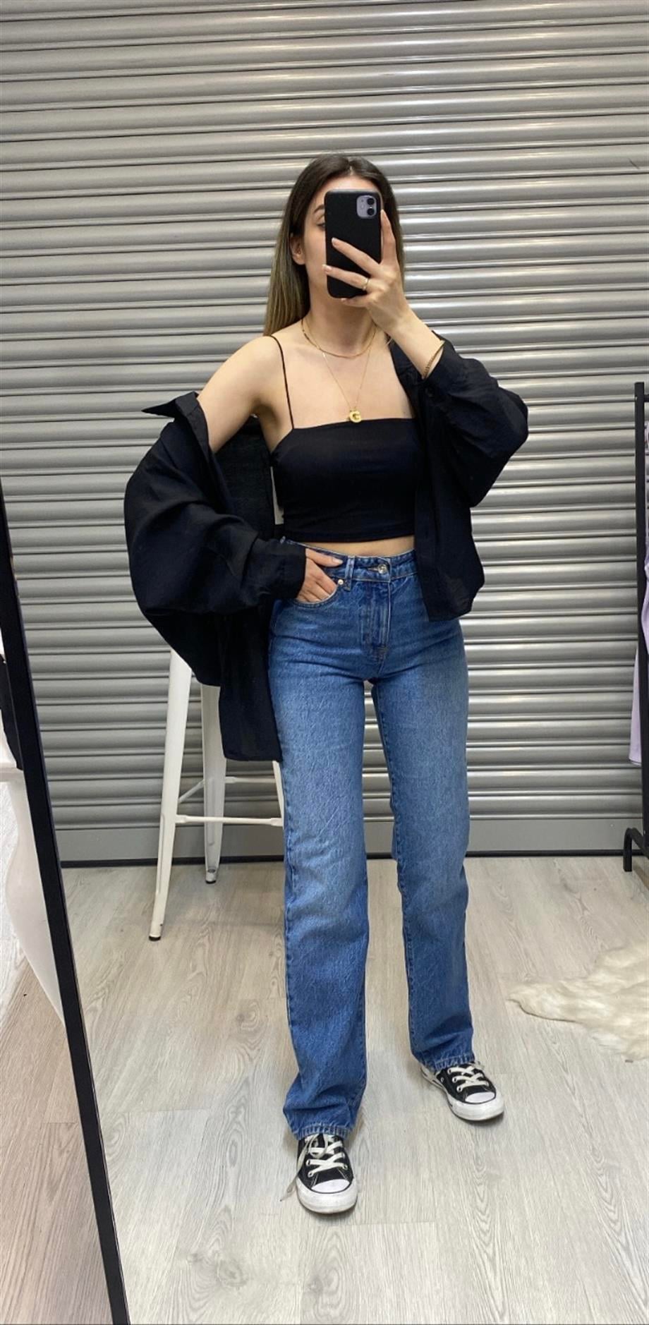 ZR DARK BLUE STRAİGHT JEAN 