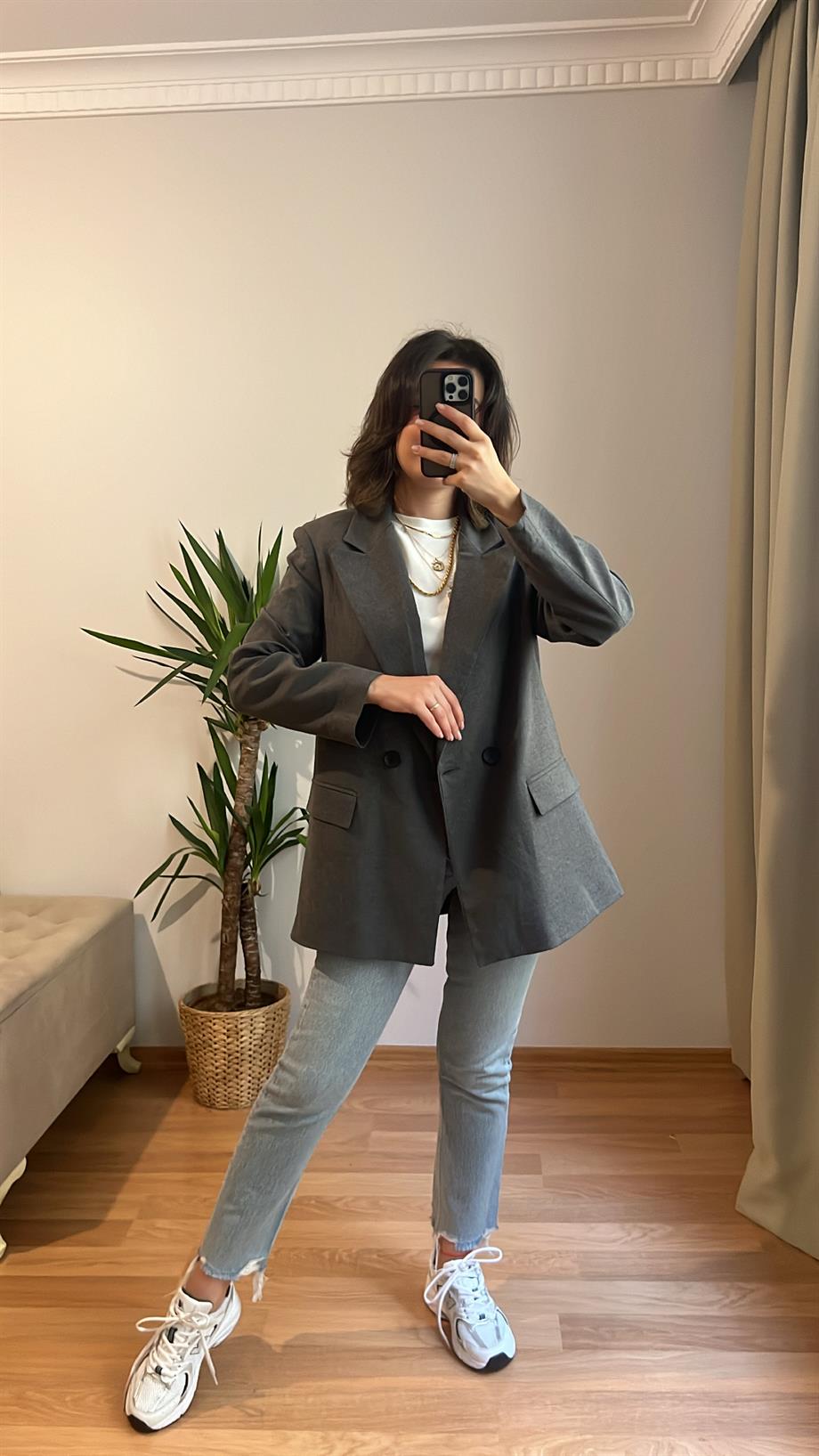 ZR KRUVAZE OVERSIZE BLAZER