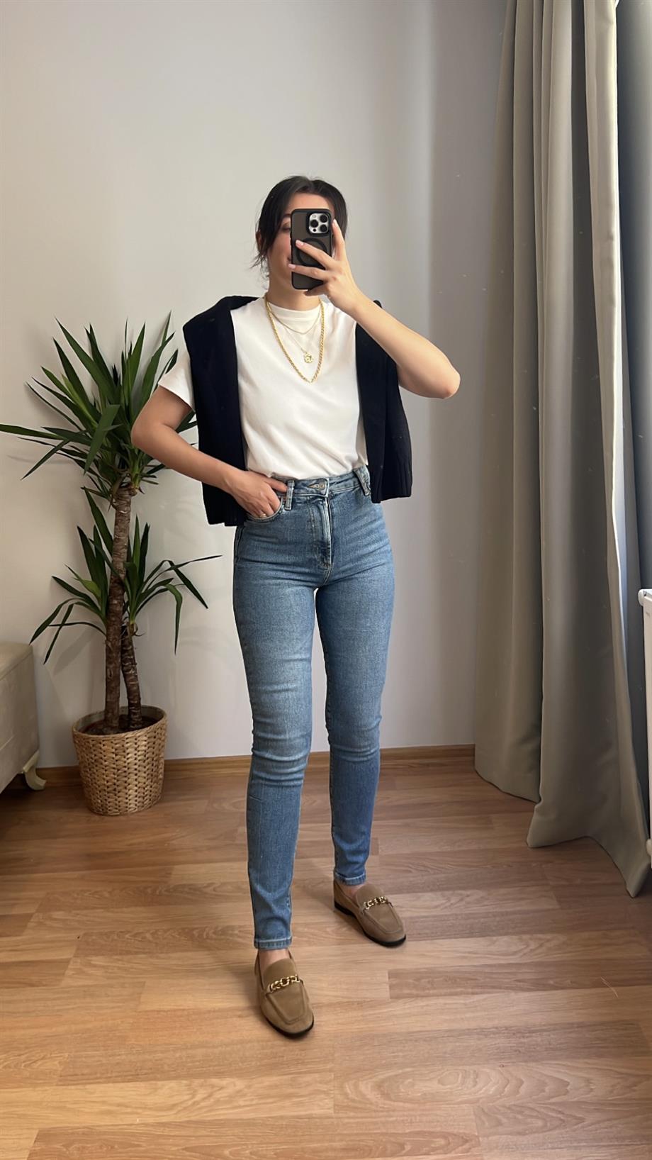 ZR MAVİ SKINNY JEAN