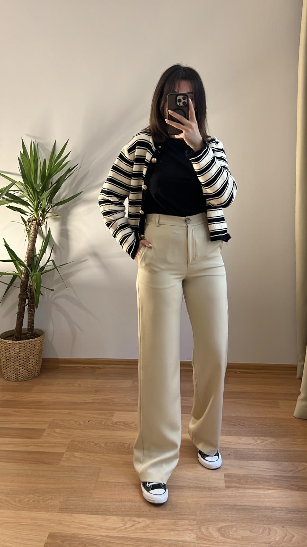 ZR TAŞ STRAIGHT KUMAŞ PANTOLON