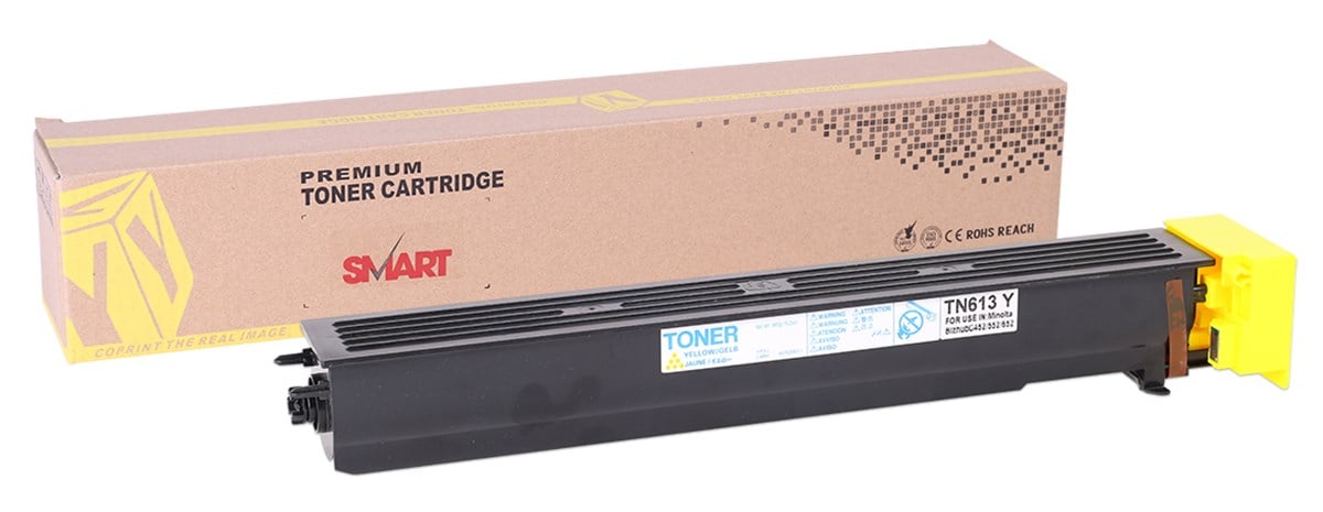 Konica Minolta TN-613 Smart Sarı Toner C452-C552-C652 (A0TM250)