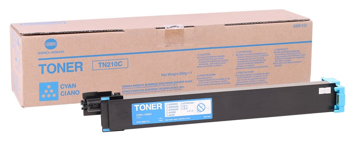 Konica Minolta TN-210 Orjinal Mavi Toner C-250-252