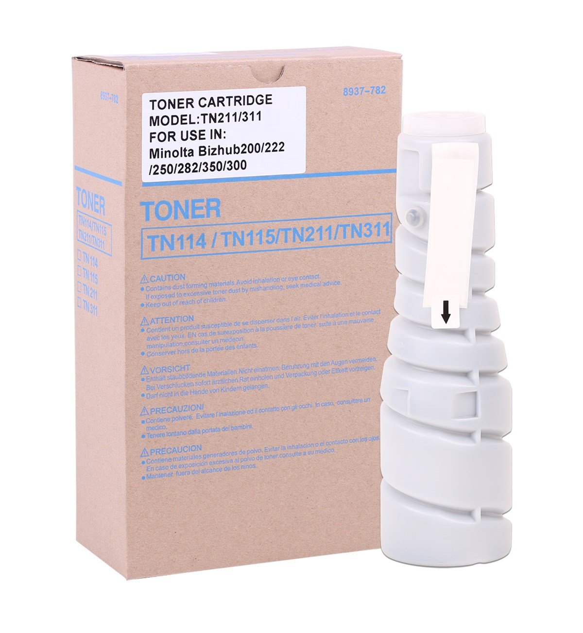 Konica Minolta (TN-211) - (TN-311) Smart Toner Bizhub 200-250-300-350-362