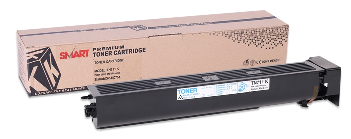 Konica Minolta TN-711 Smart Siyah Toner Bizhub C654/C754