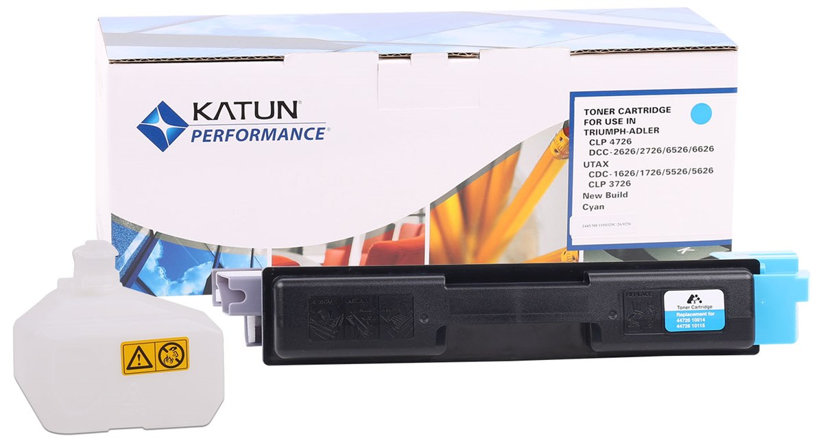 Utax CDC-1626-1726-3726 / Triumph Adler DCC-5526-6526 Katun Mavi Toner (43839)