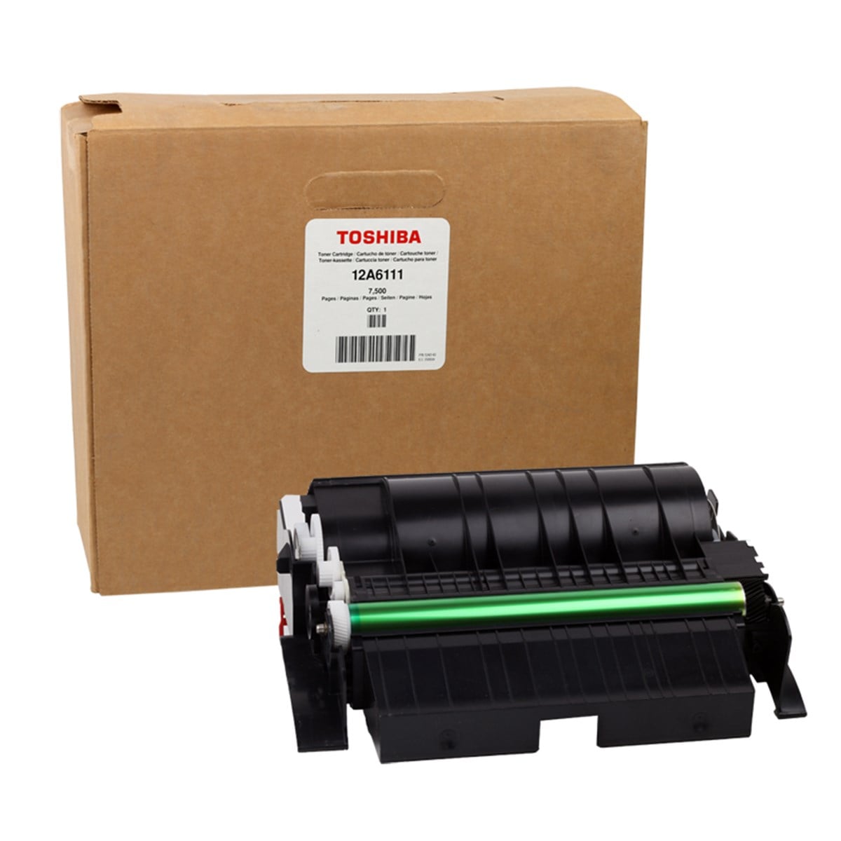 Toshiba 20P Orjinal Toner Toner e-Studio 25P Lexmark T520-T640 (12A6111) (7,5k)