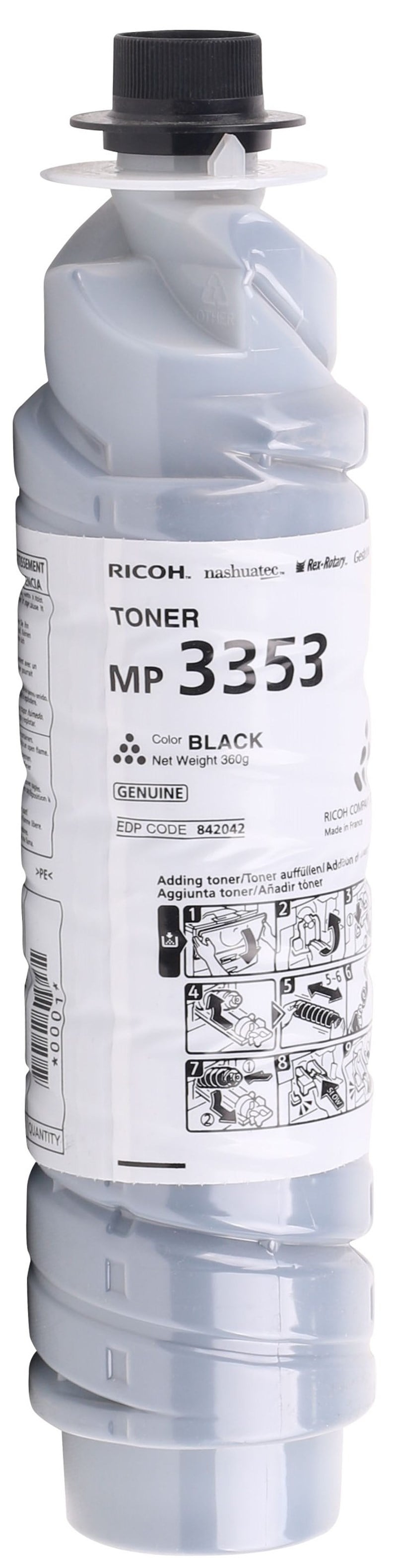 Ricoh MP3352 Orjinal Toner (2220D) MP3353-MP2352-MP2852-MP2853 (842042)