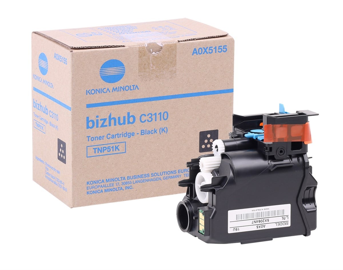 Konica Minolta TNP-51 Orjinal Siyah Toner C3110 (A0X5155)