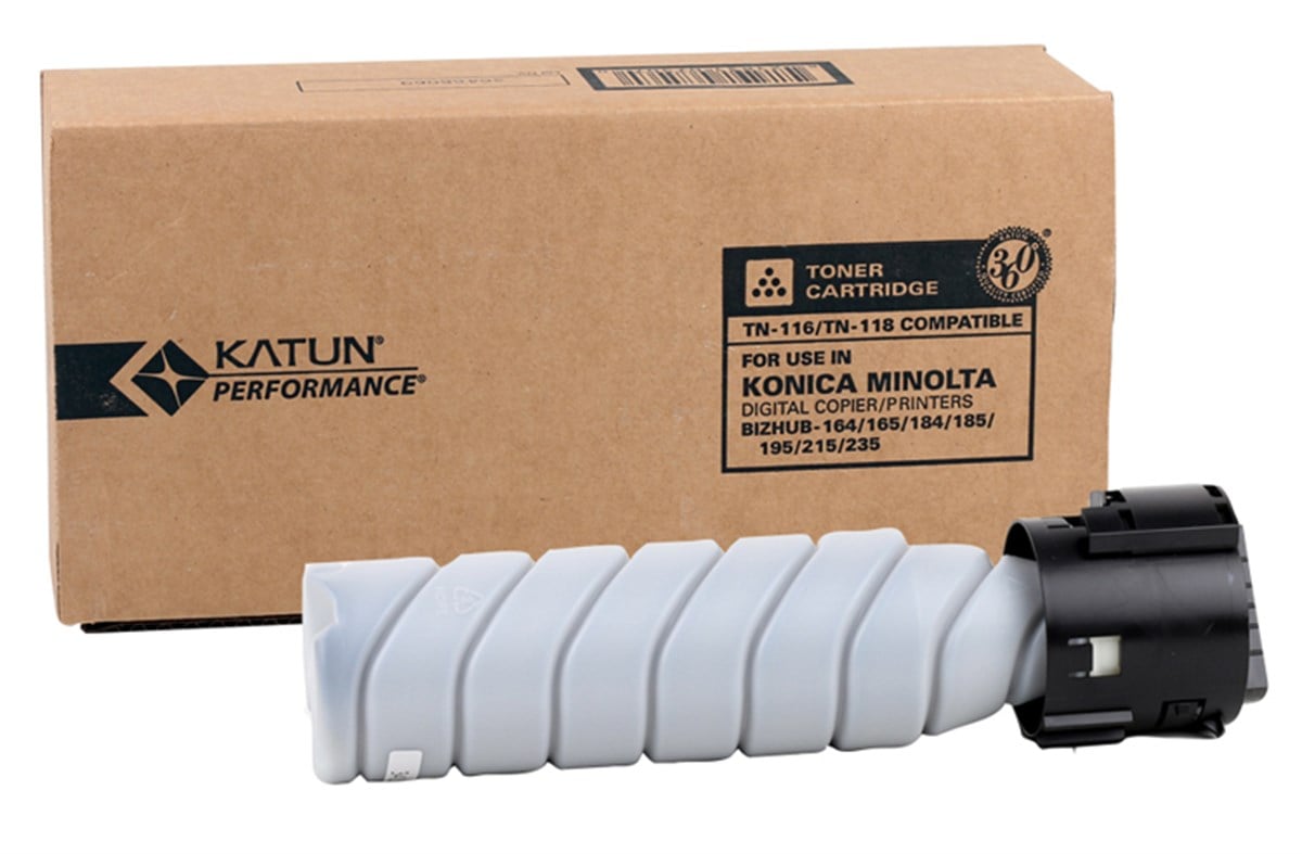 43646-Konica Minolta TN-116 - (TN-118) Katun Toner Bizhub 164-165-185-215-7718