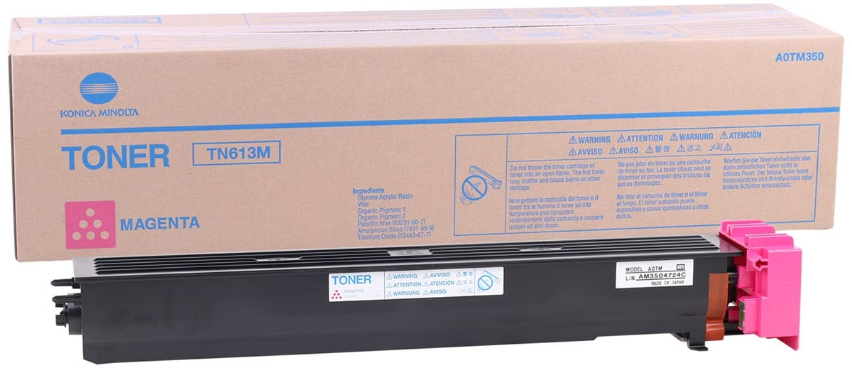 Konica Minolta TN-613 Orjinal Kırmızı Toner C452-C552-C652 (A0TM350)
