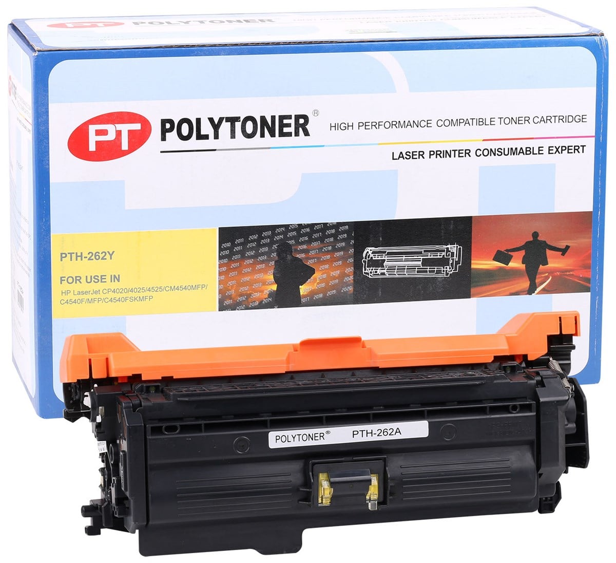 HP Polytoner Sarı CE262A-CP4025-CP4525