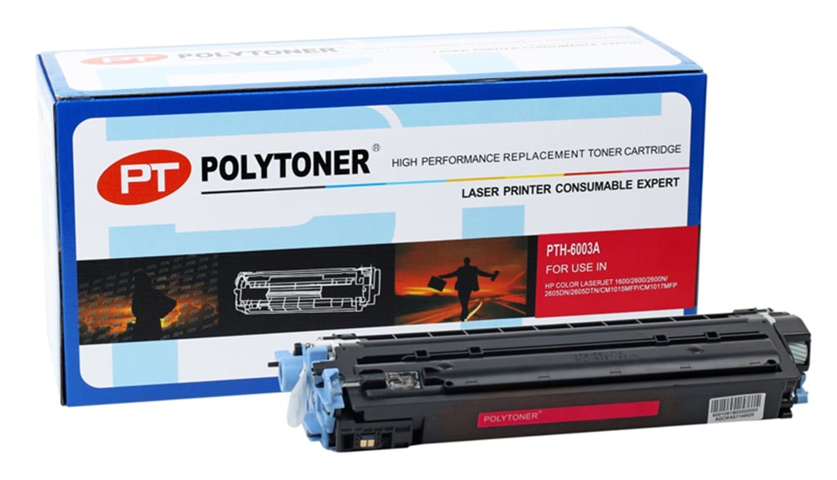 HP Q6003A (124A) Polytoner Kırmızı Laserjet 1600-2600-CM1015 mfp-LBP5000-5100