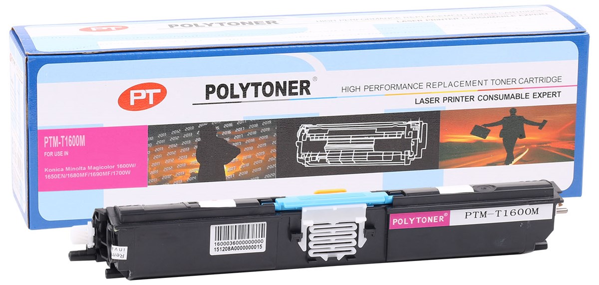Minolta Polytoner Kırmızı 1600W-1650EN-1680-1690MF-1700 (2.500 Sayfa)