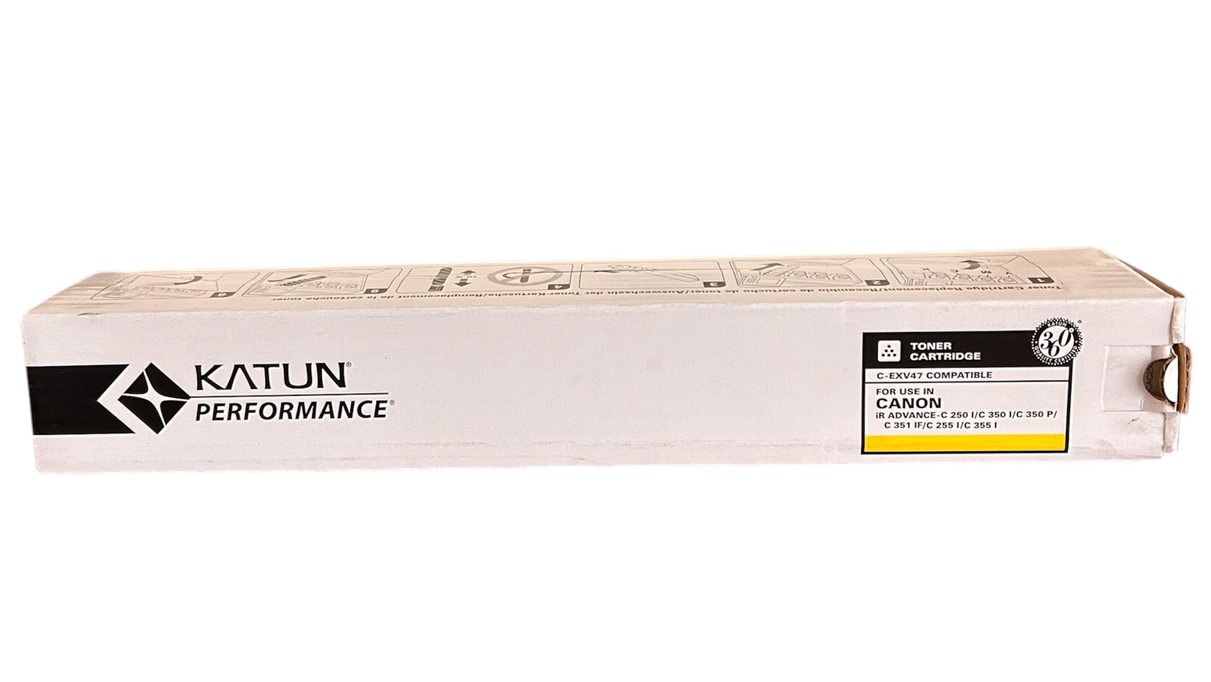 47950-Canon EXV-47 Katun Sarı Toner IR-C  -250i  -255i  -350i  -355i