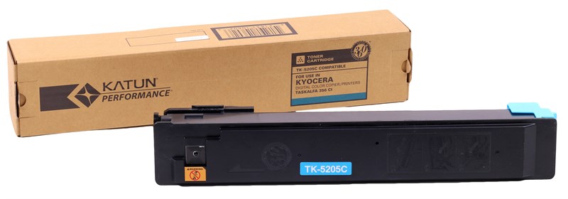 49343-Kyocera Mita TK-5205 Mavi Toner Taskalfa 356ci-CS356ci (1T02R5CNL0)