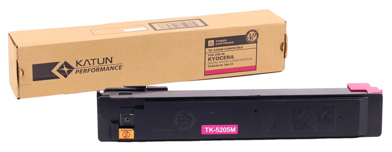 49344-Kyocera Mita TK-5205 Kırmızı Toner Taskalfa 356ci-CS356ci (1T02R5BNL0)