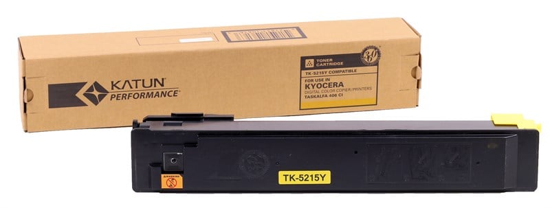 49357-Kyocera Mita TK-5215 Sarı Toner 406ci-CS406ci (1T02R6ANL0)