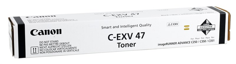 Canon EXV-47 Orjinal Siyah Toner IR-C250i-C350i (8516B002)