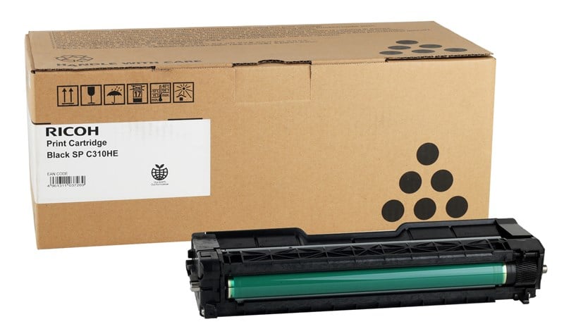 Ricoh SP-C 310HE Orjinal Siyah Toner SP-C 232-242-311-320 Yüksek Kapt(406479)