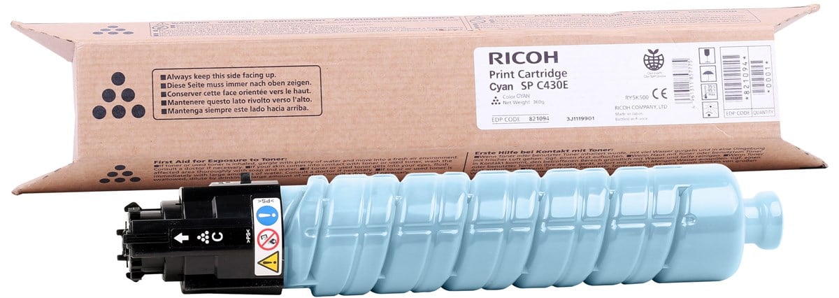 Ricoh SP-C 430DN-431DN-440 Orjinal Mavi Toner (821077)