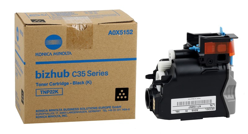 Konica Minolta TNP-22 Orjinal Siyah Toner Bizhub C35 (A0X5152)
