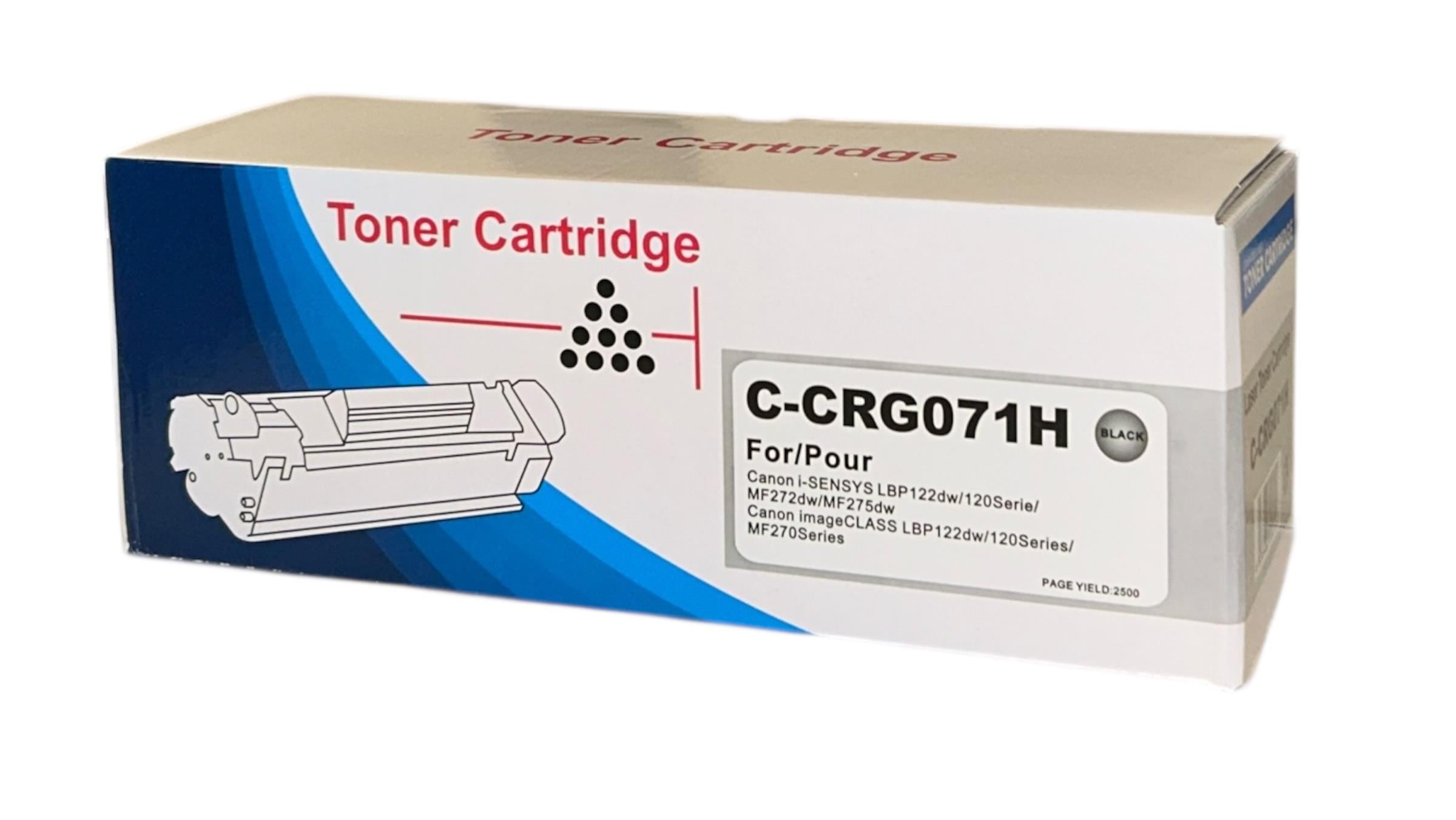 Canon CRG-071H Chipli Muadil Yüksek Kapasite Toner i-SENSYS LBP-122dw  MF-275dw