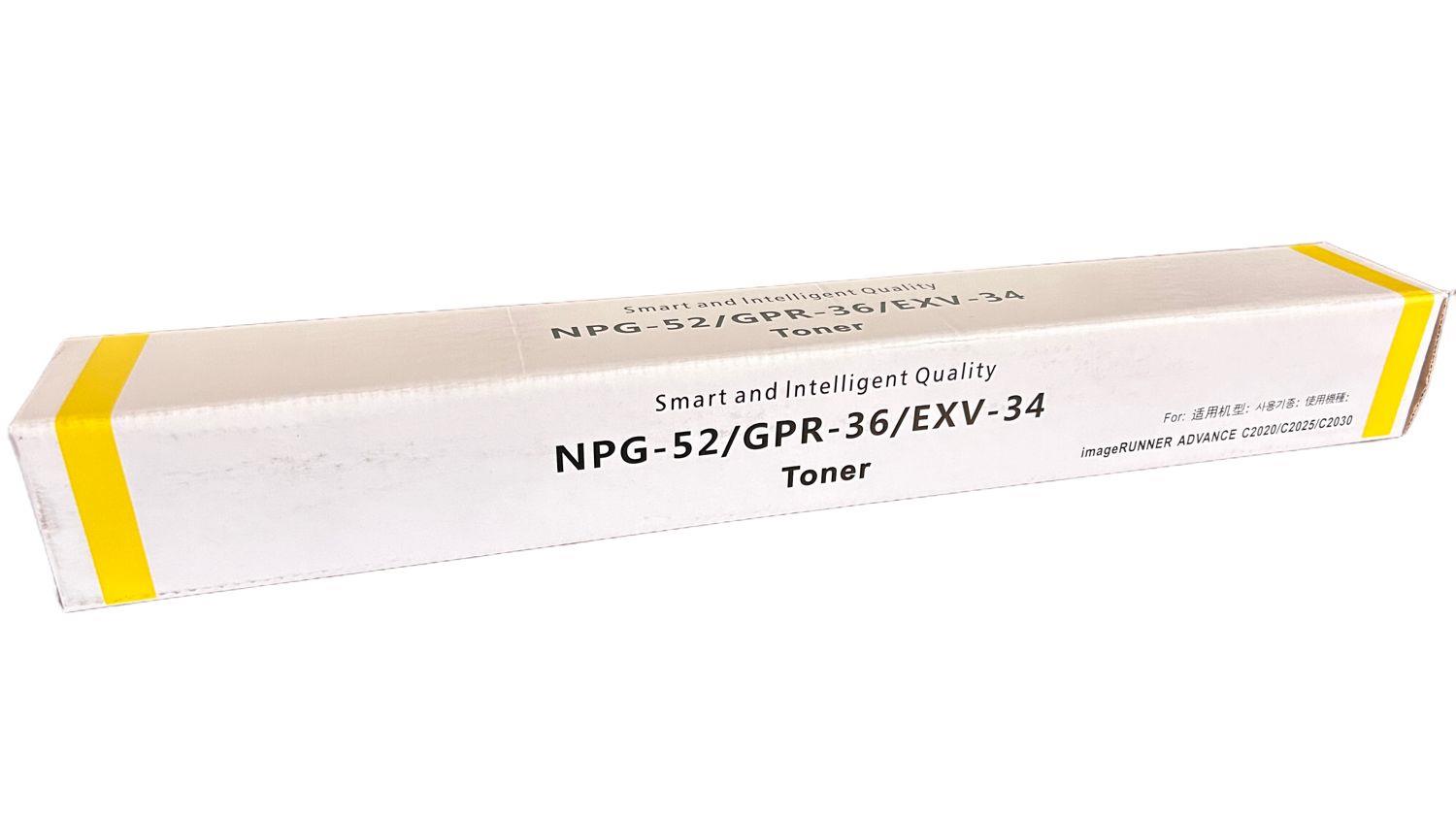 Canon EXV-34 Smart Sarı Toner IR-C 2020 2030 2225 2230