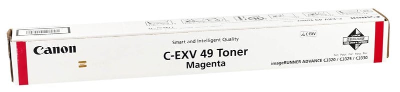 Canon EXV-49 Orjinal Kırmızı Toner IR-C3300-3320-3325-3330 (19.000 Sayfa)