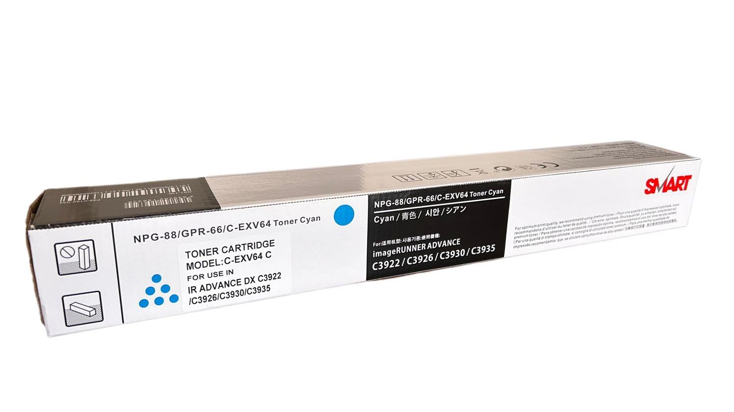 Canon EXV-64 Smart Mavi Toner DX C3922i C3926i C3930i C3935i
