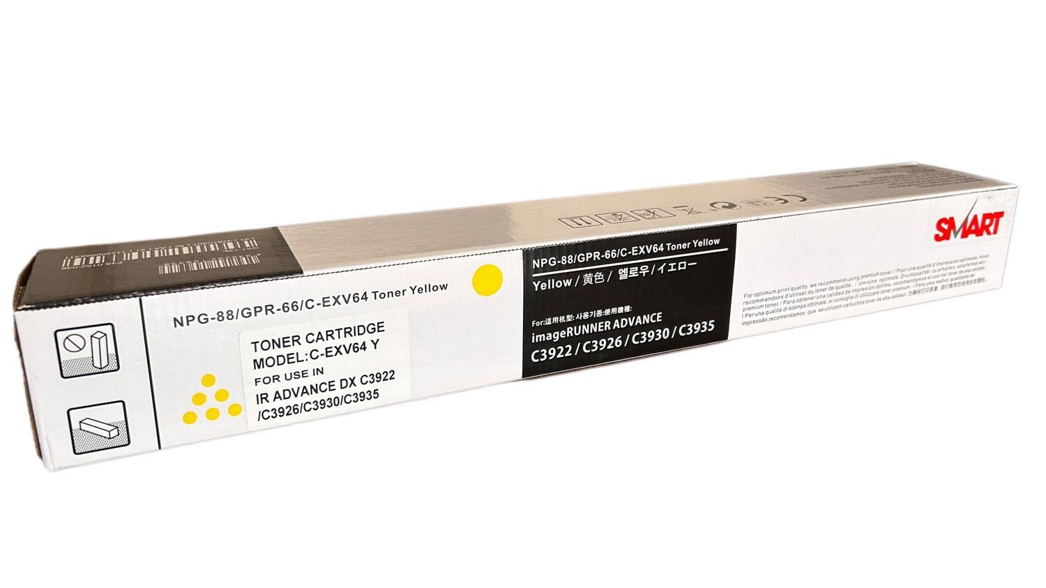 Canon EXV-64 Smart Sarı Toner DX C3922i C3926i C3930i C3935i