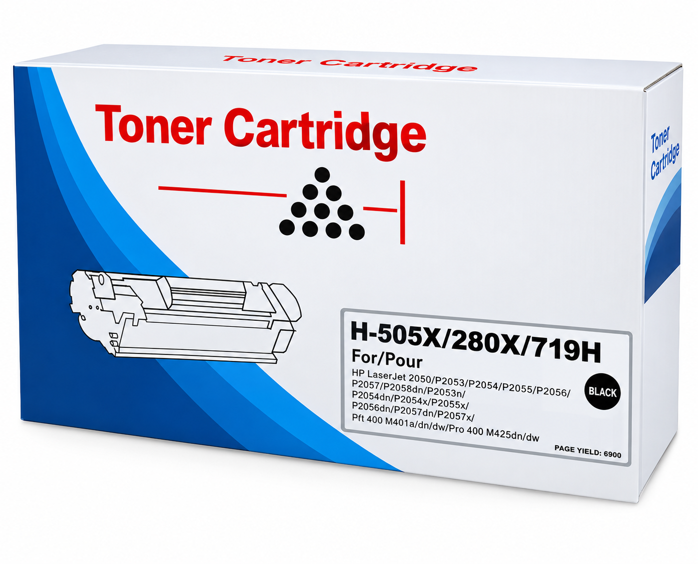 Canon/Hp CE-505X CF-280X CRG-719H  Muadil Toner  P2055 MF416 MF419