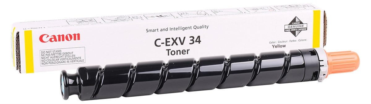 Canon EXV-34 Orjinal Sarı Toner IR-C2020-2030-2225-2230